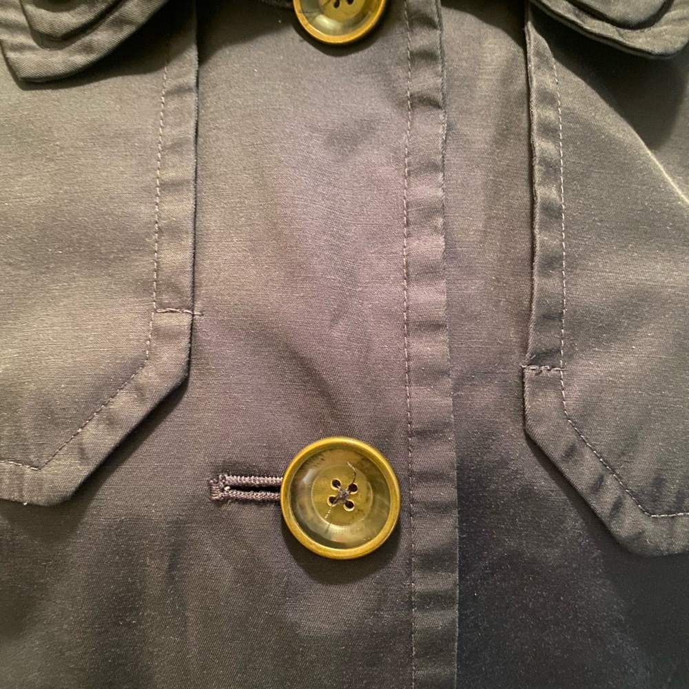 London Fog Navy Coat - Picture 8 of 8